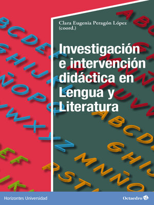 cover image of Investigación e intervención didáctica en Lengua y Literatura